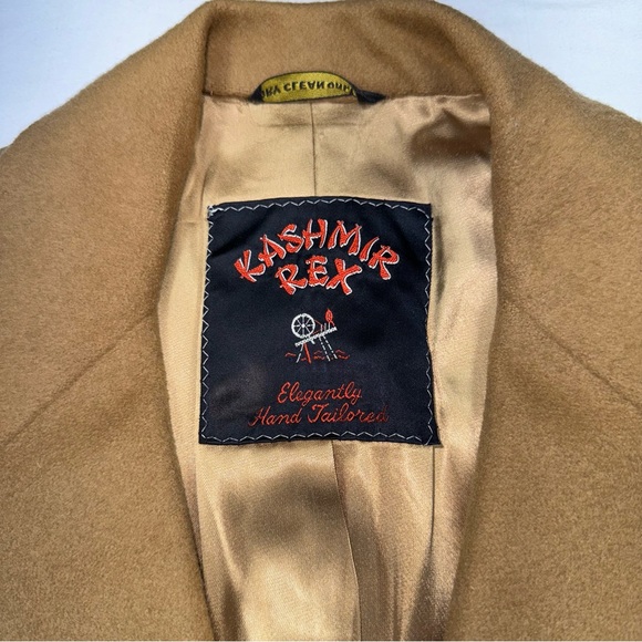 ✨4xHOST PICK✨Kashmir Rex Wool PeaCoat *Vintage* - Picture 3 of 9